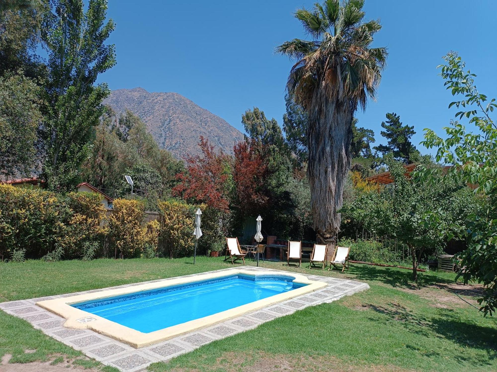 Cabana El Tiempo Es Arte San Jose de Maipo Bagian luar foto
