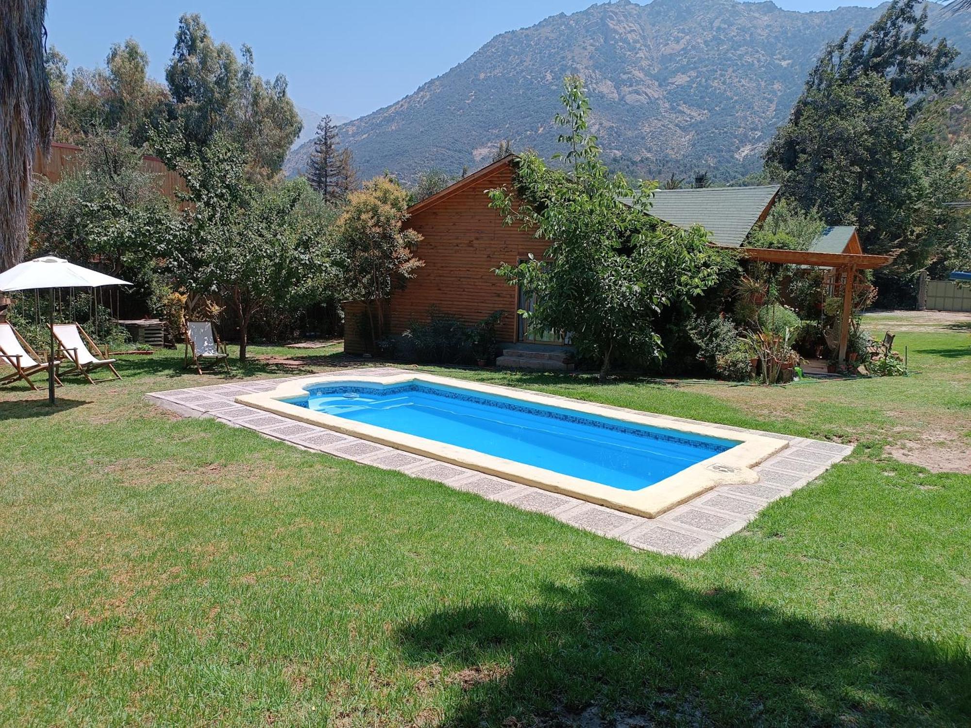 Cabana El Tiempo Es Arte San Jose de Maipo Bagian luar foto
